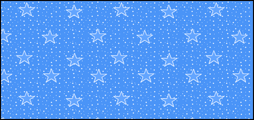 Animated Blue Sparkly Stars 