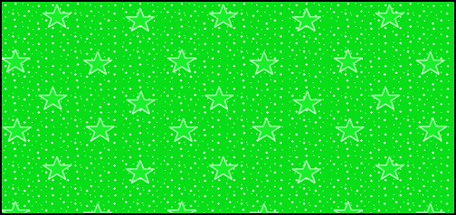 Animated Green Sparkly Stars 