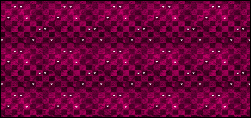 Animated Pink Hearts Checker Board 