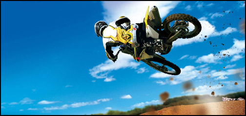 Motocross Rider Jump