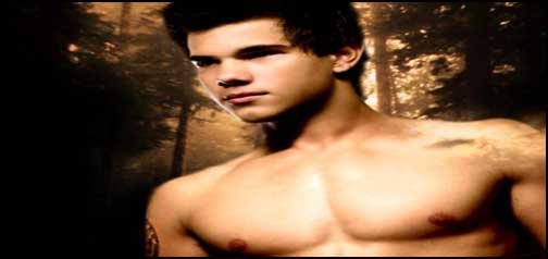 Sexy, Shirtless Jacob Black