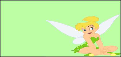 Animated Twinkling Tinkerbell
