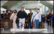 The Hangover Part 2 at the Airport.